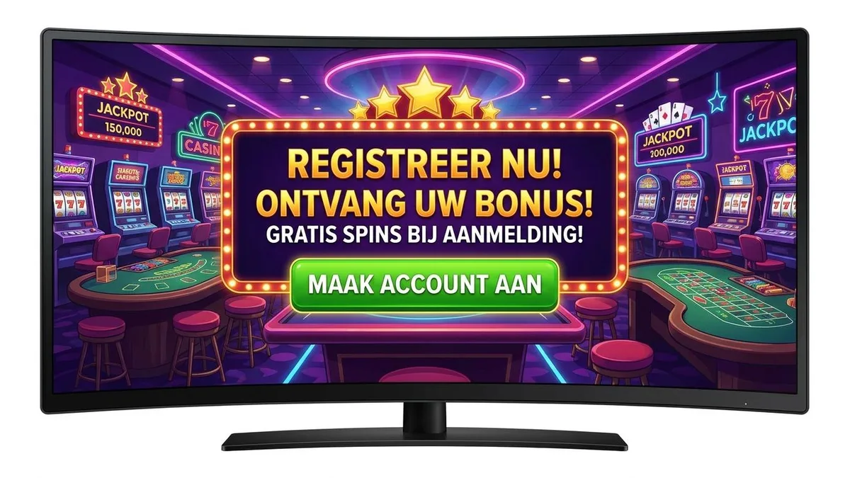 Registreren met bonus